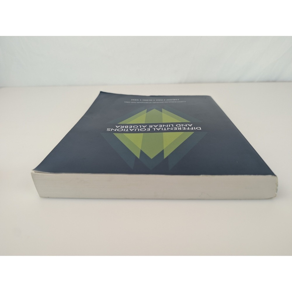 Differential Equations and Linear Algebra University of Minnesota Textbook - Picture 4 of 11